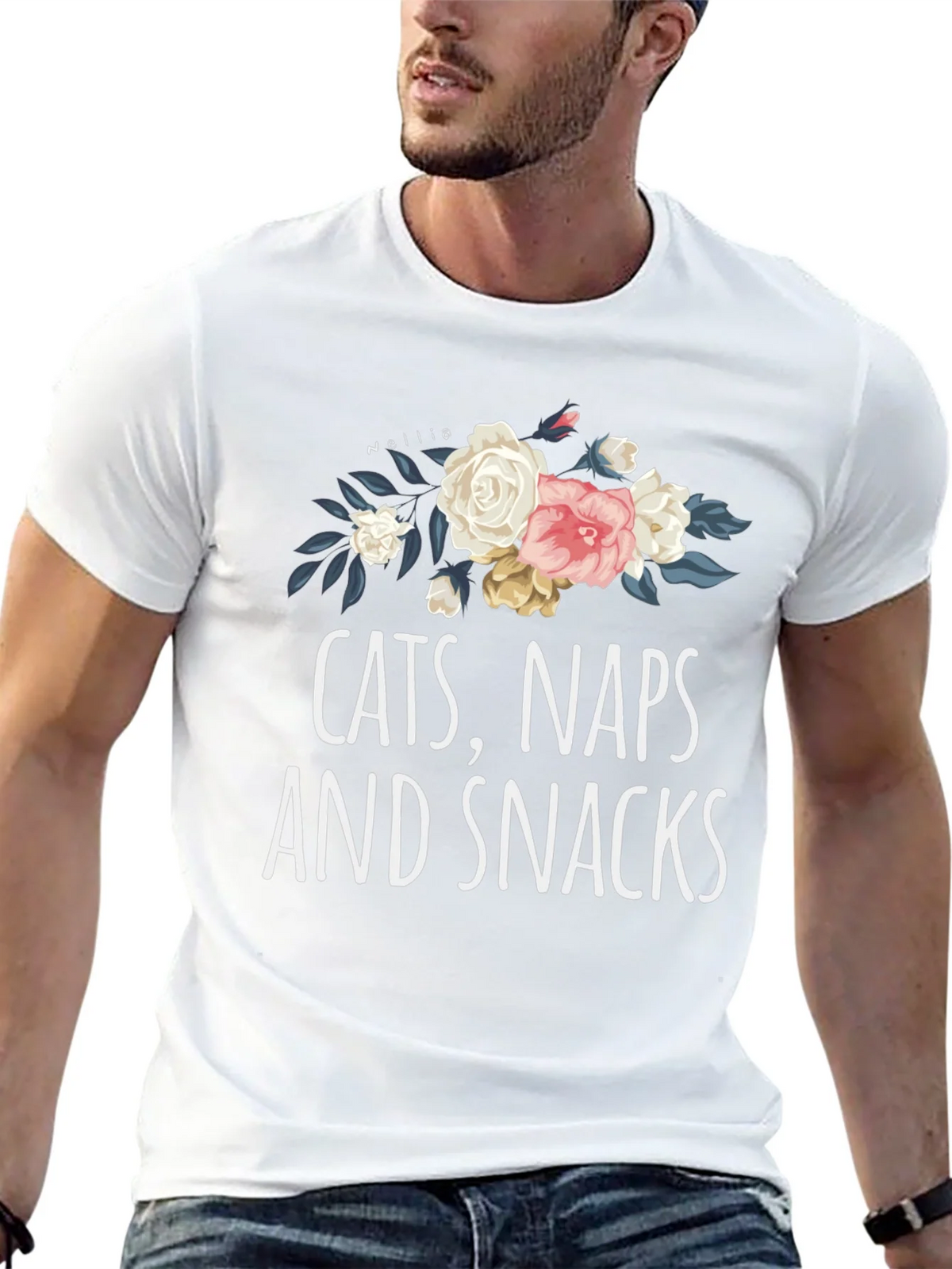 Cats Naps and Snacks T-Shirt product image 4