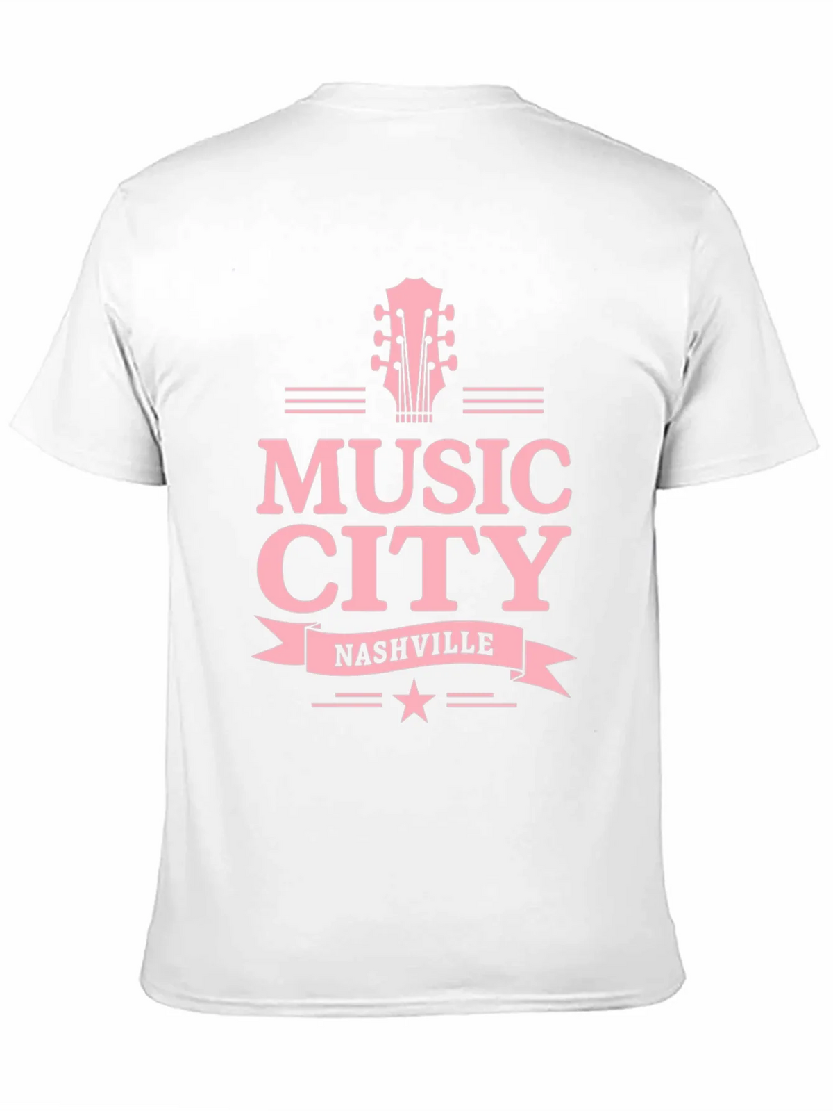 Music City Nashville Guitar Graphic Tee product image 2