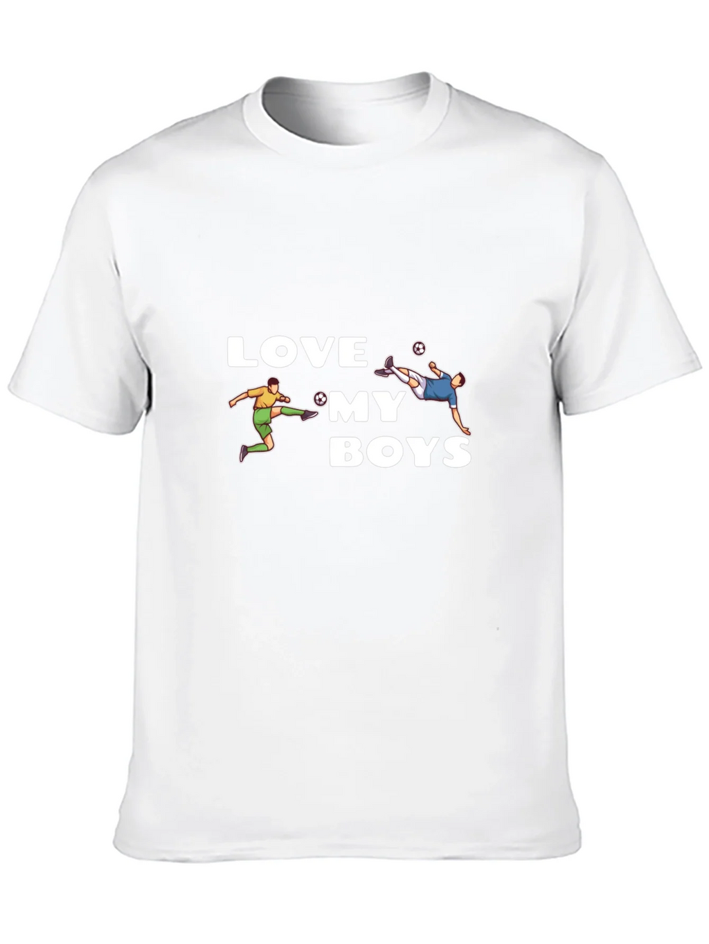 Love My Boys Soccer Graphic Tee - Soft Cotton Blend product image 12