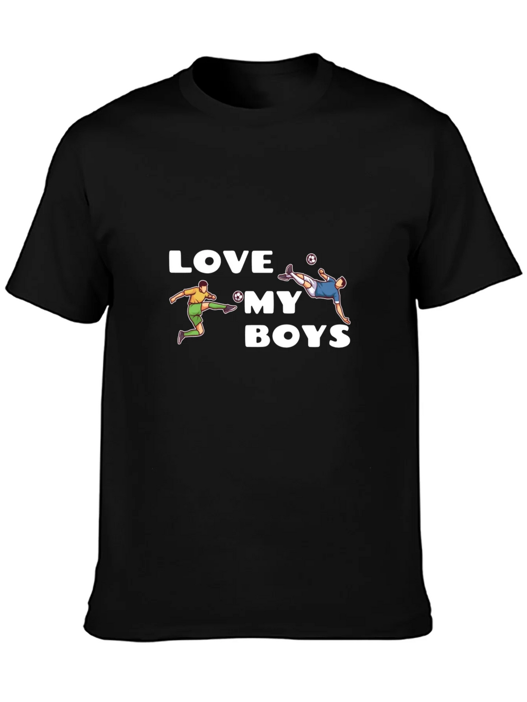 Love My Boys Soccer Graphic Tee - Soft Cotton Blend product image 6
