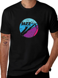 Jazz Music Graphic Tee - Saxophone Design product image 1