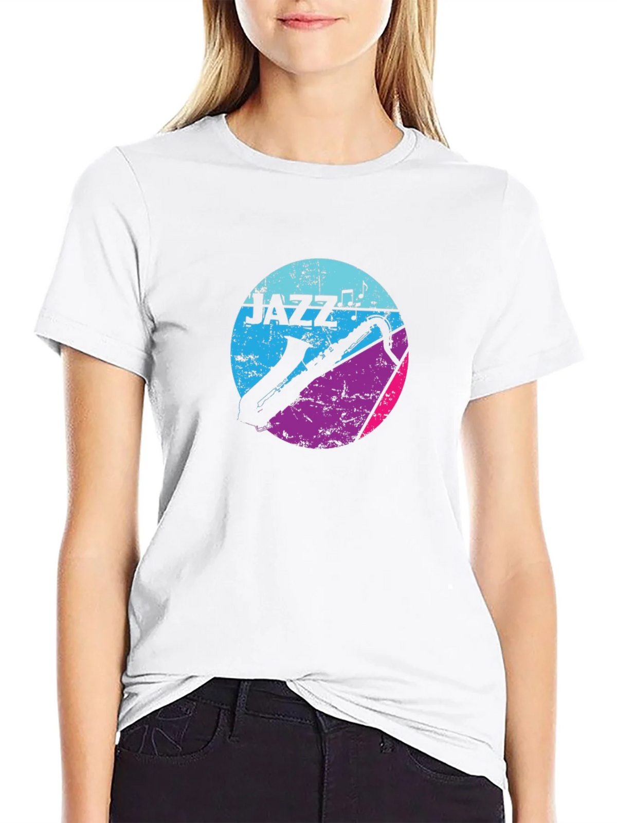 Jazz Music Graphic Tee - Saxophone Design product image 11