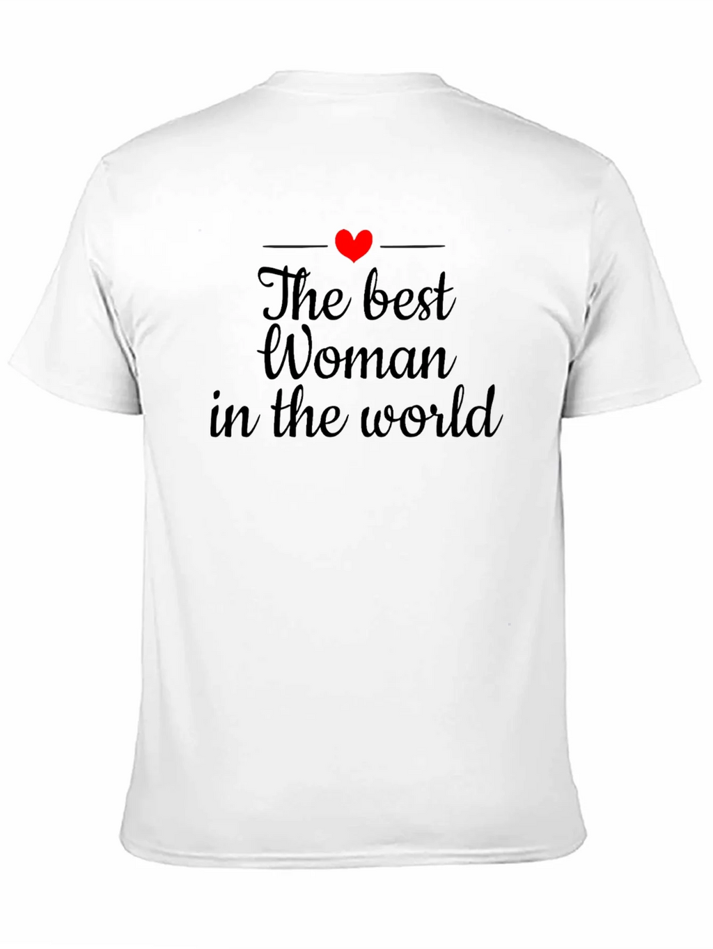 Best Woman in the World Tee - Soft Cotton Comfort product image 2