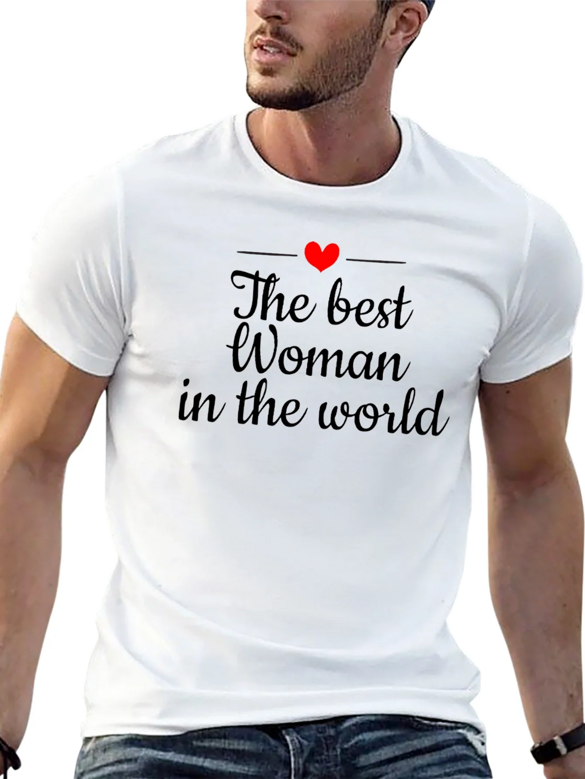 Best Woman in the World Tee - Soft Cotton Comfort product image 4