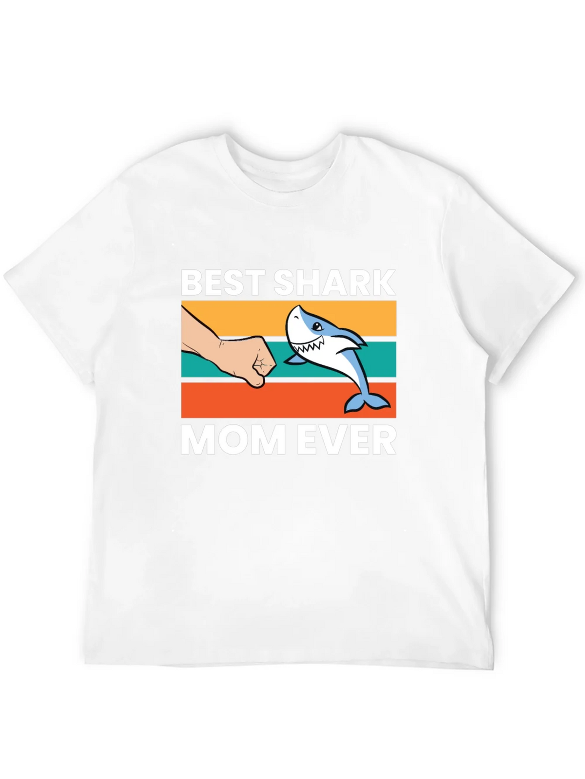 Best Shark Mom Ever T-Shirt product image 3