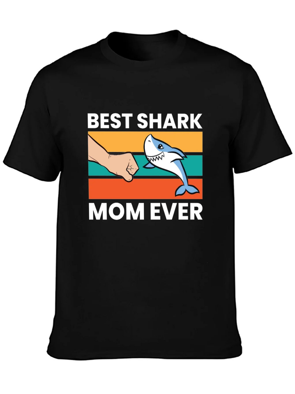 Best Shark Mom Ever T-Shirt product image 6
