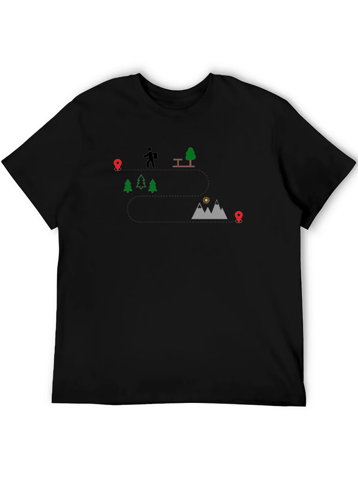 Hiking Trail Graphic Tee - Adventure Awaits product image 8