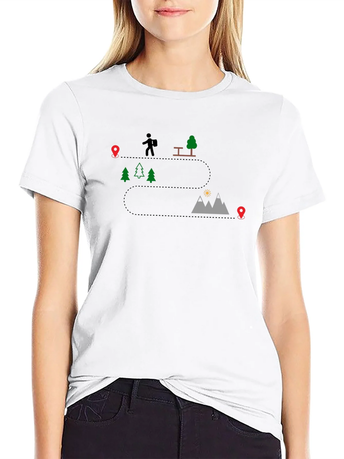 Hiking Trail Graphic Tee - Adventure Awaits product image 11
