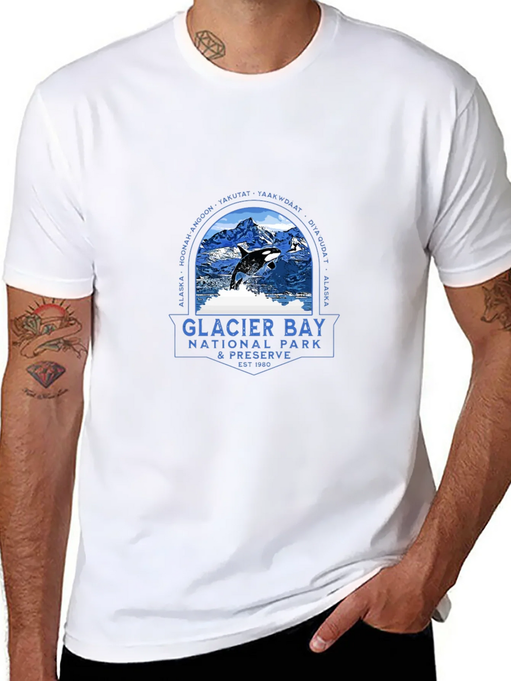 Glacier Bay National Park Graphic Tee product image 10
