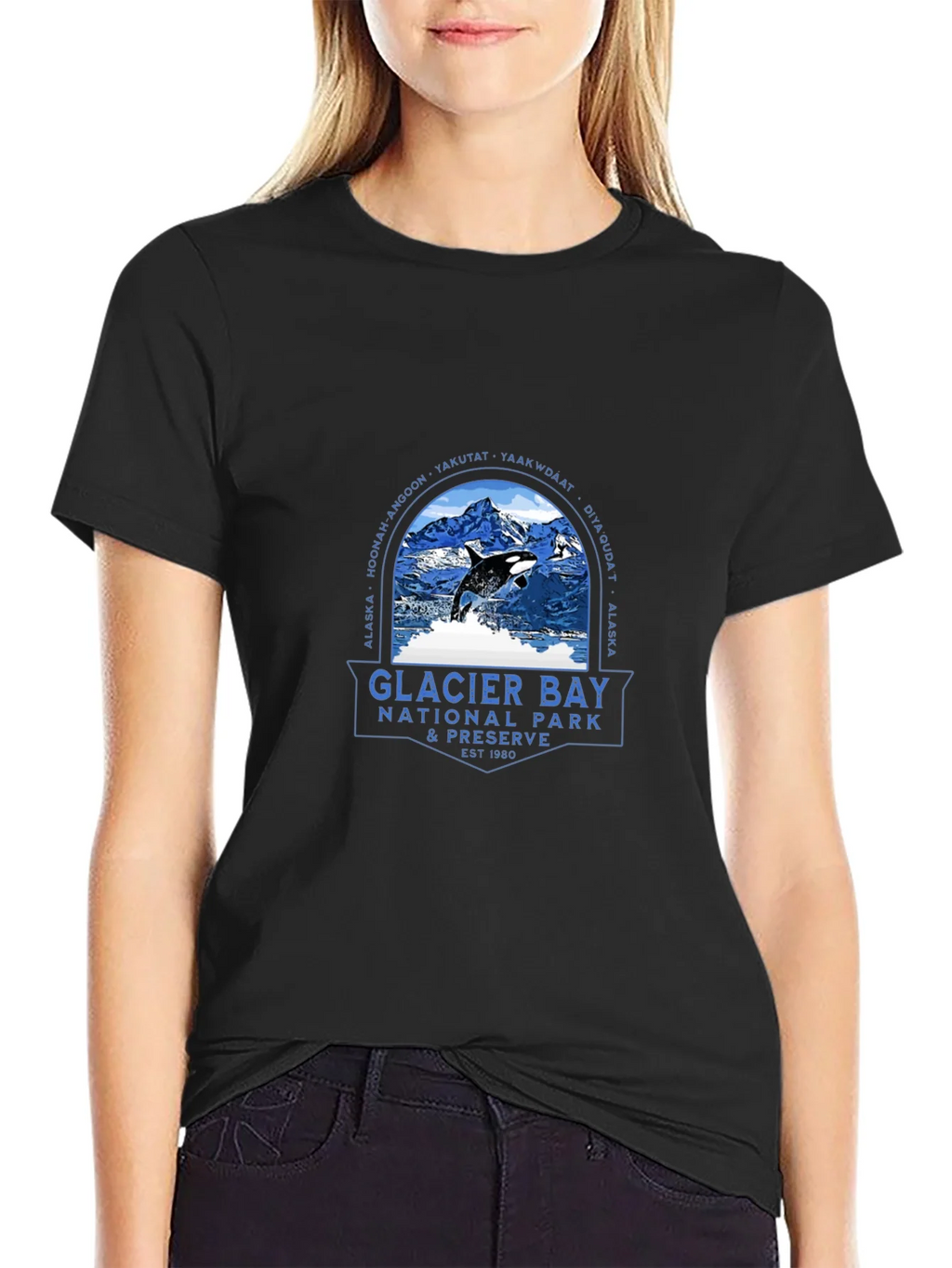 Glacier Bay National Park Graphic Tee product image 5