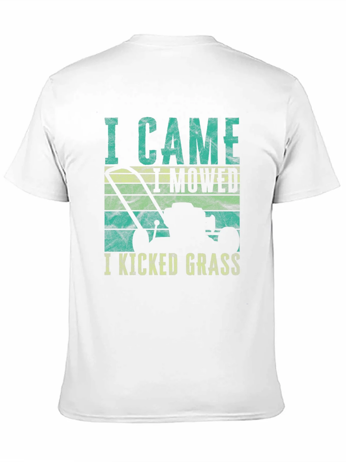 I Came I Mowed I Kicked Grass Tee product image 2