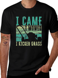 I Came I Mowed I Kicked Grass Tee product image 1