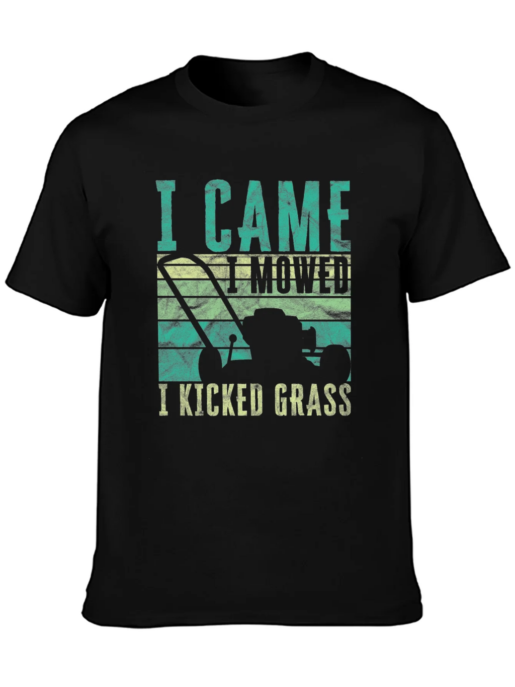 I Came I Mowed I Kicked Grass Tee product image 6