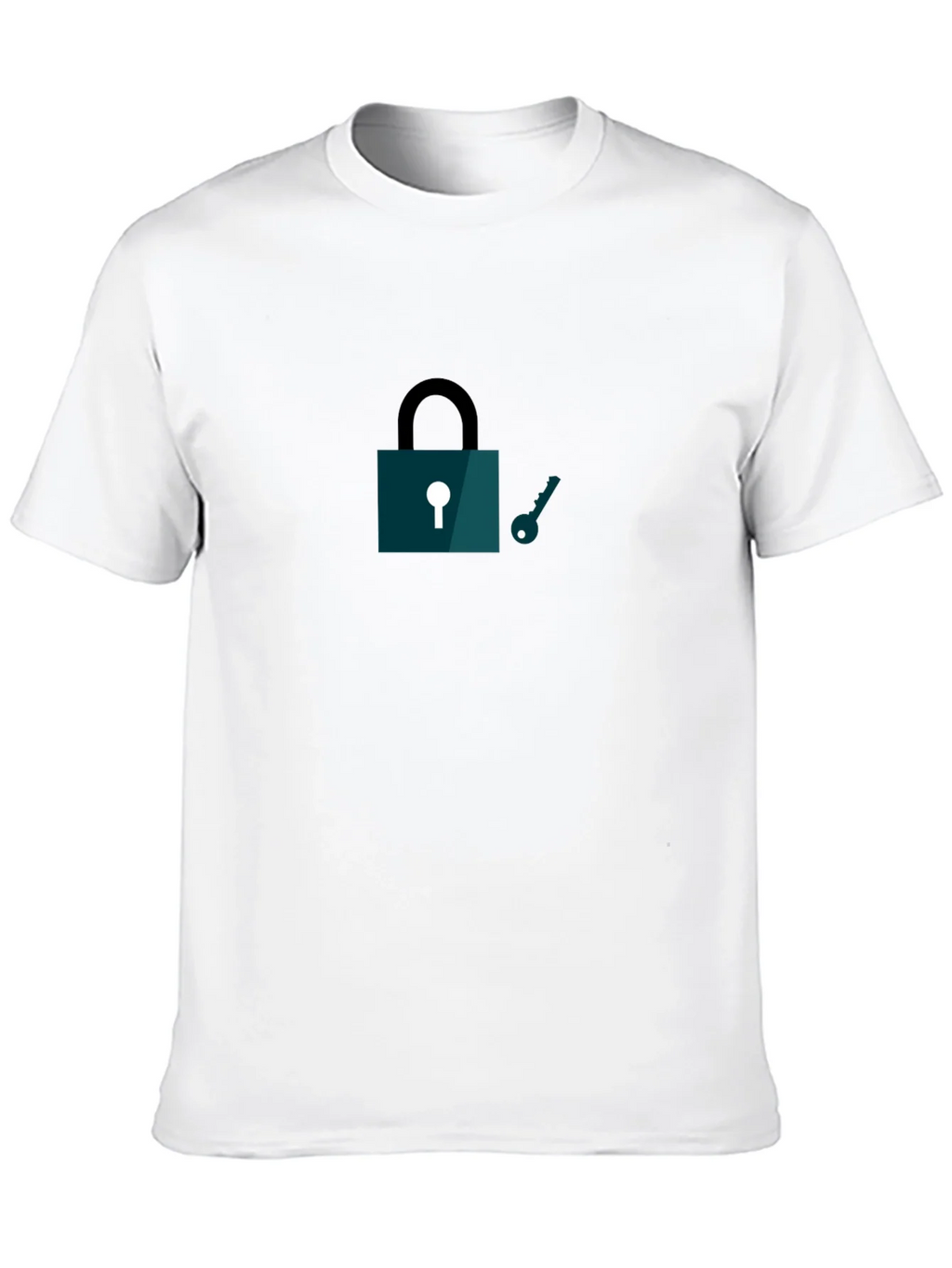 Lock and Key Graphic T-Shirt - Black product image 12