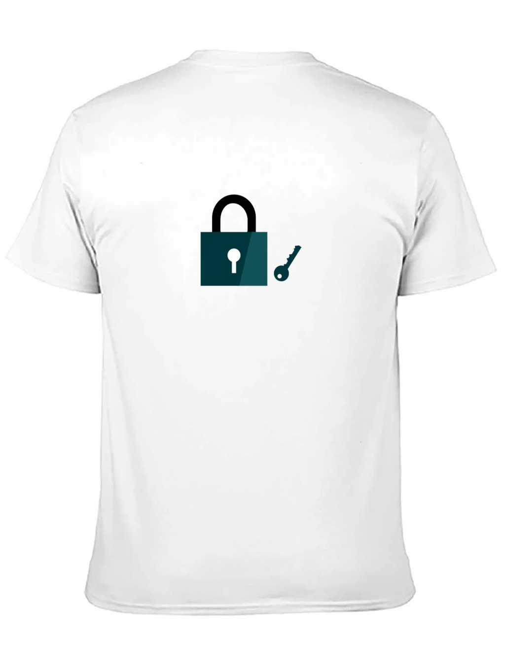 Lock and Key Graphic T-Shirt - Black product image 2