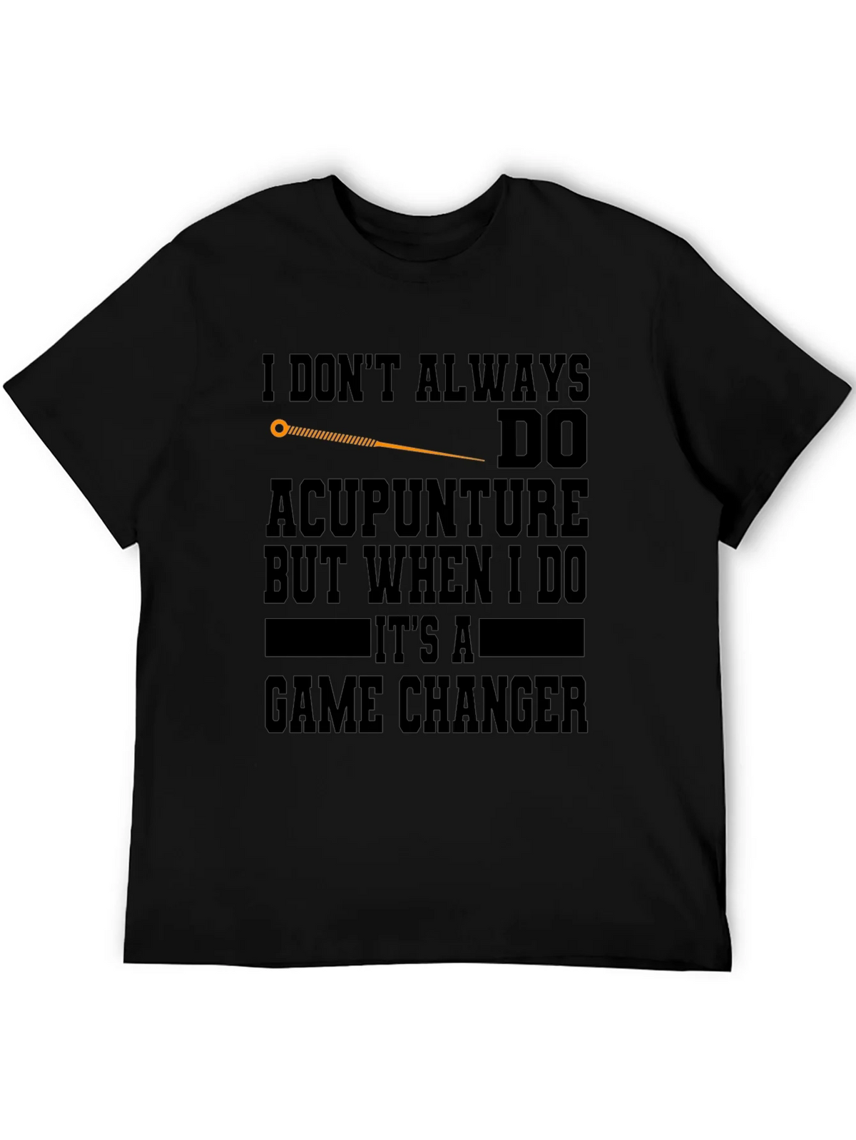 Acupuncture Game Changer Black T-Shirt product image 8