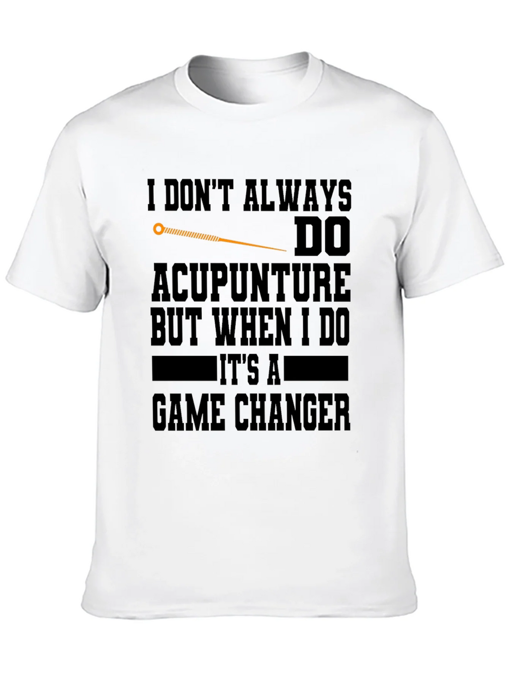 Acupuncture Game Changer Black T-Shirt product image 12