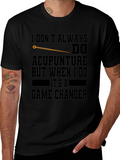 Acupuncture Game Changer Black T-Shirt product image 1