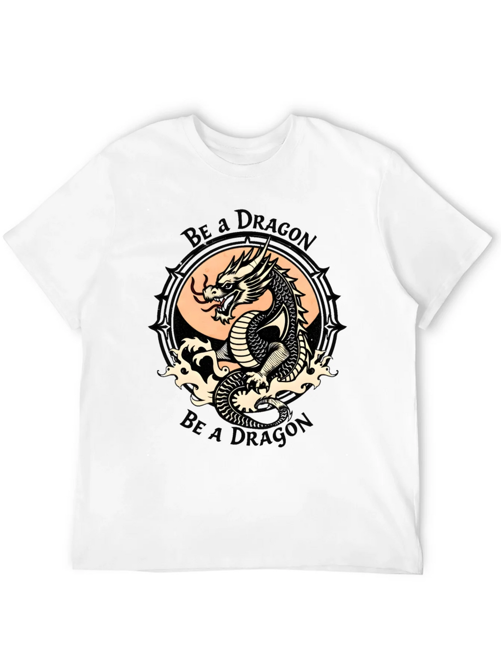 Be a Dragon Graphic Tee - Stylish Black T-Shirt product image 3