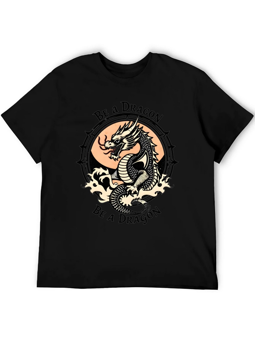 Be a Dragon Graphic Tee - Stylish Black T-Shirt product image 8