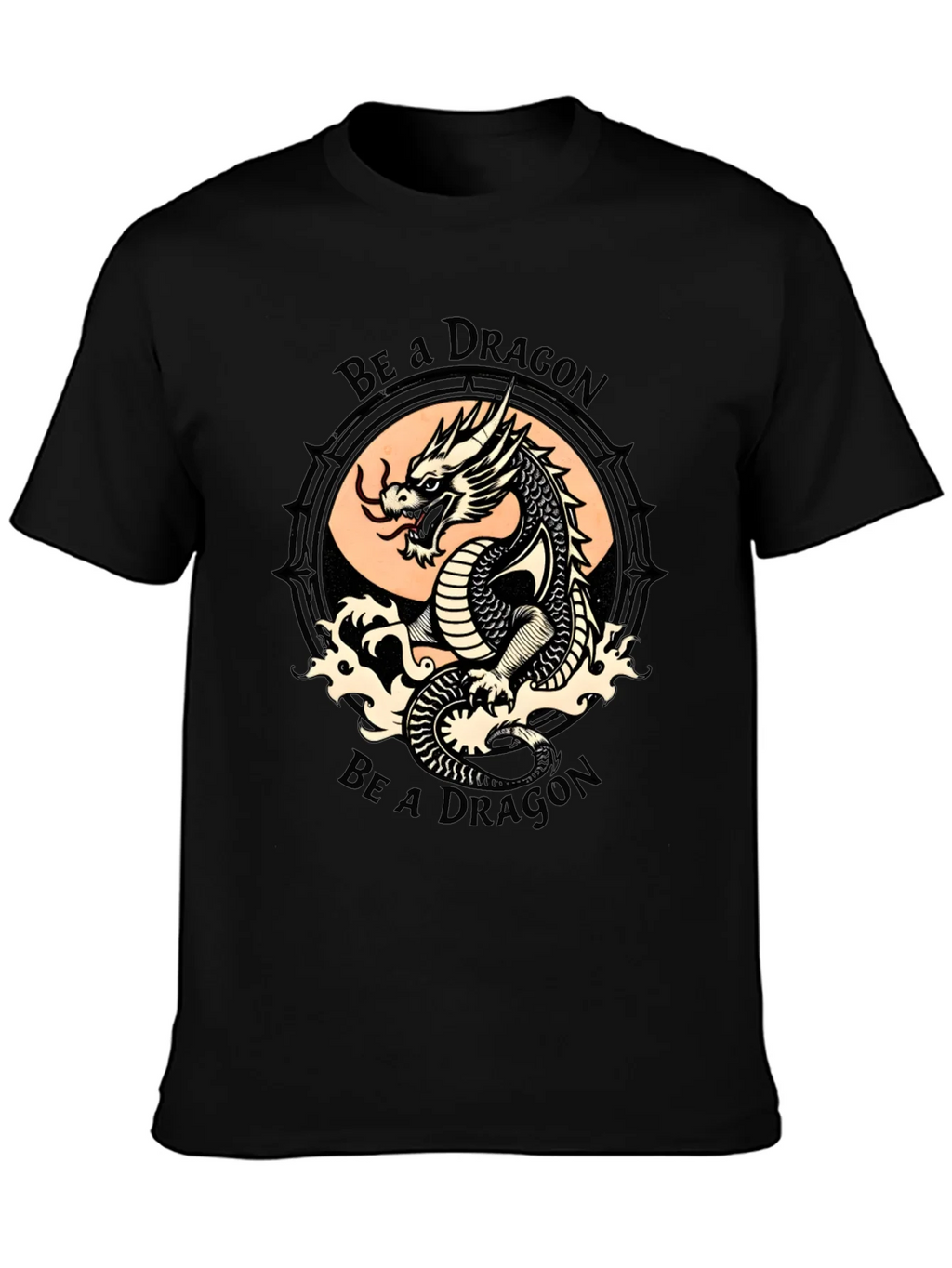 Be a Dragon Graphic Tee - Stylish Black T-Shirt product image 6