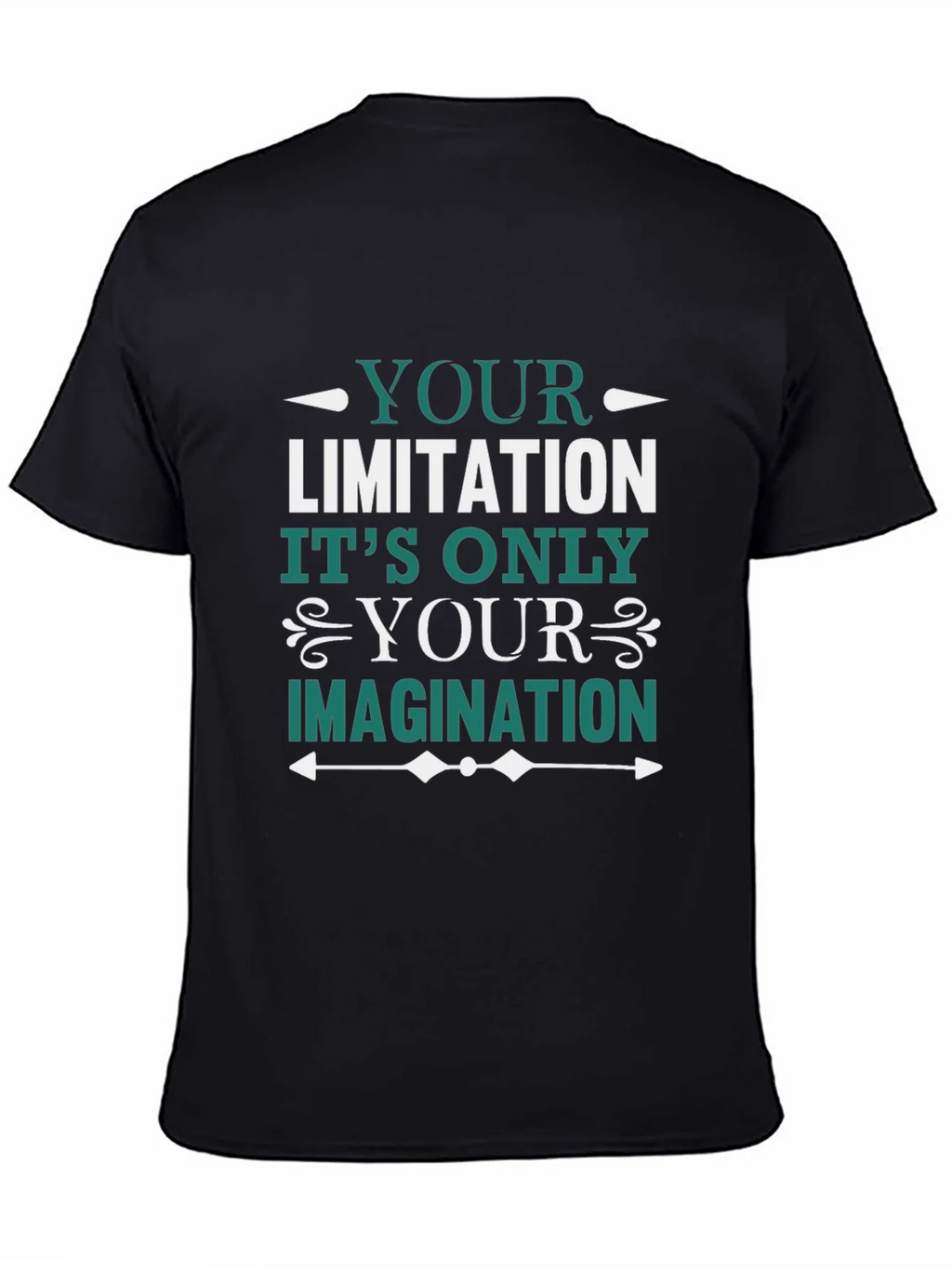 Motivational T-Shirt: Your Limitation is Imagination product image 7