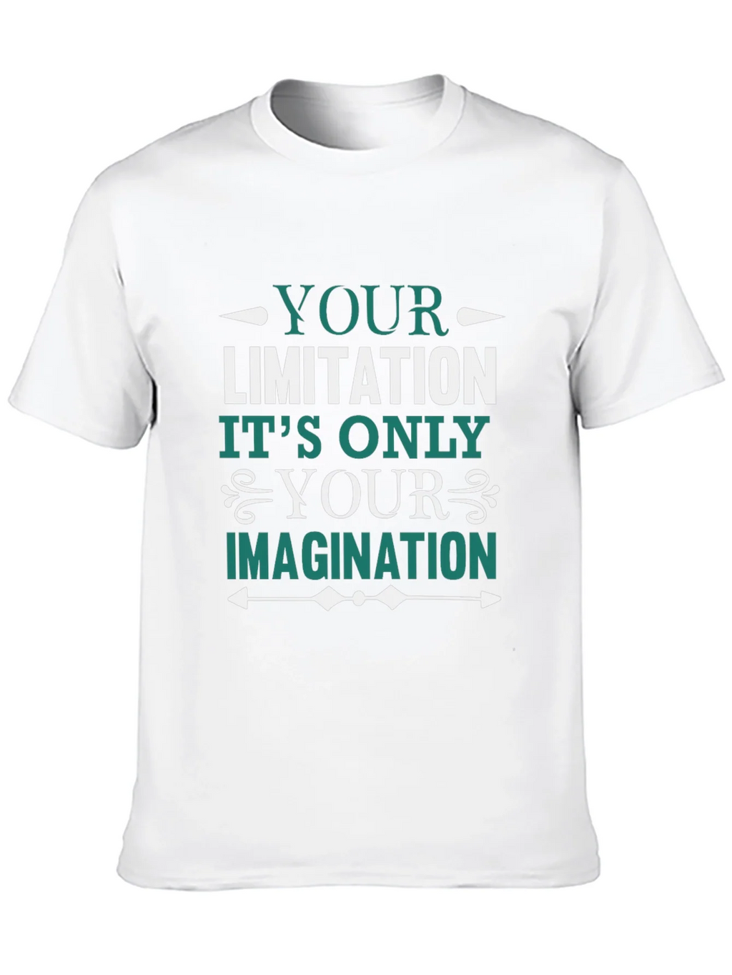Motivational T-Shirt: Your Limitation is Imagination product image 12
