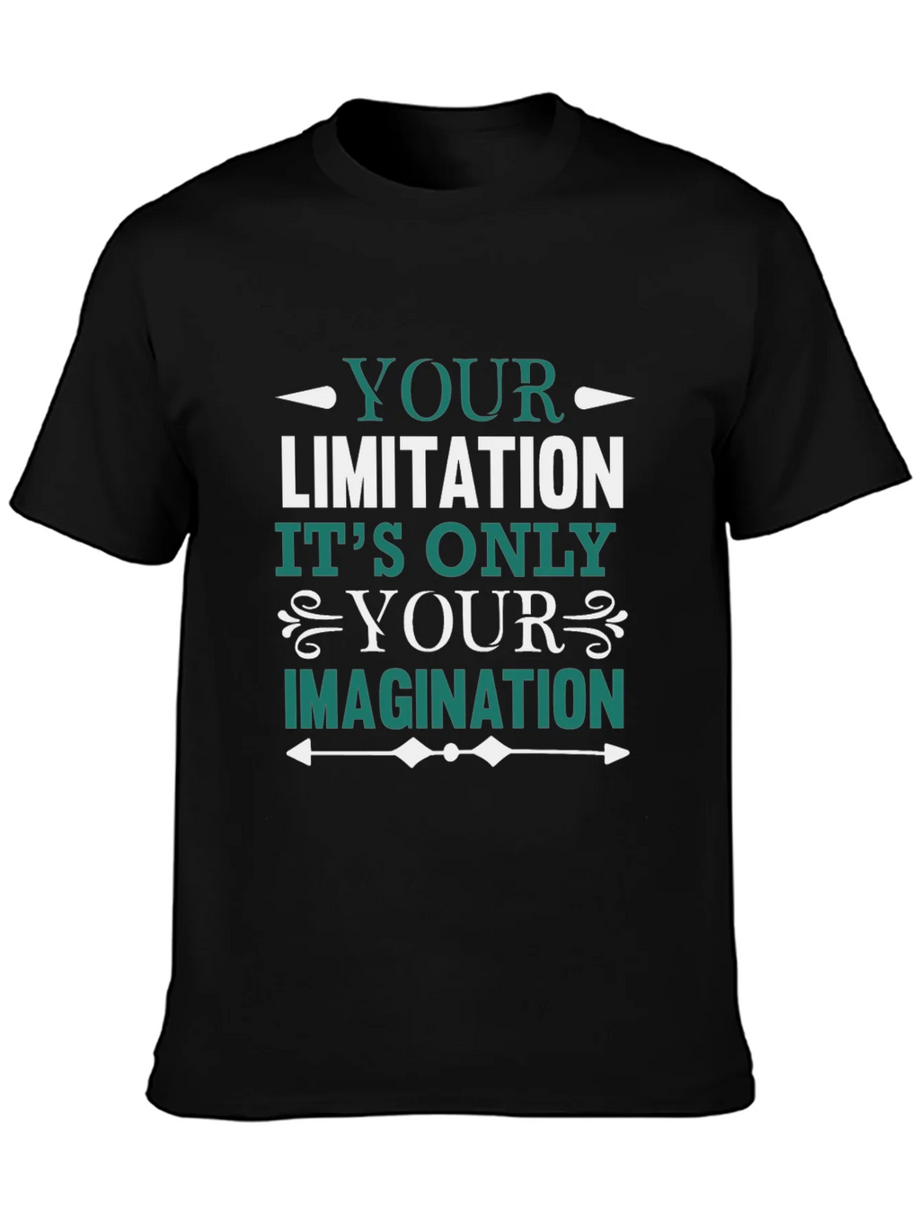 Motivational T-Shirt: Your Limitation is Imagination product image 6