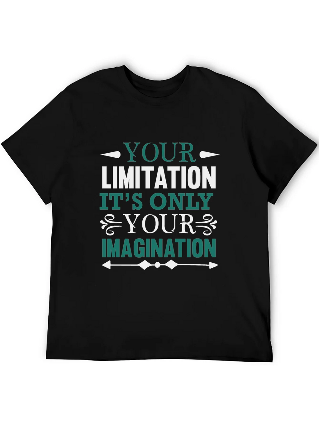 Motivational T-Shirt: Your Limitation is Imagination product image 8
