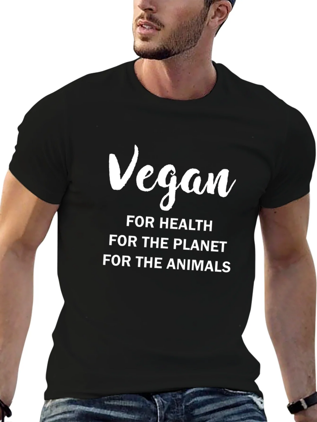 Vegan T-Shirt - Health Planet Animals! product image 9