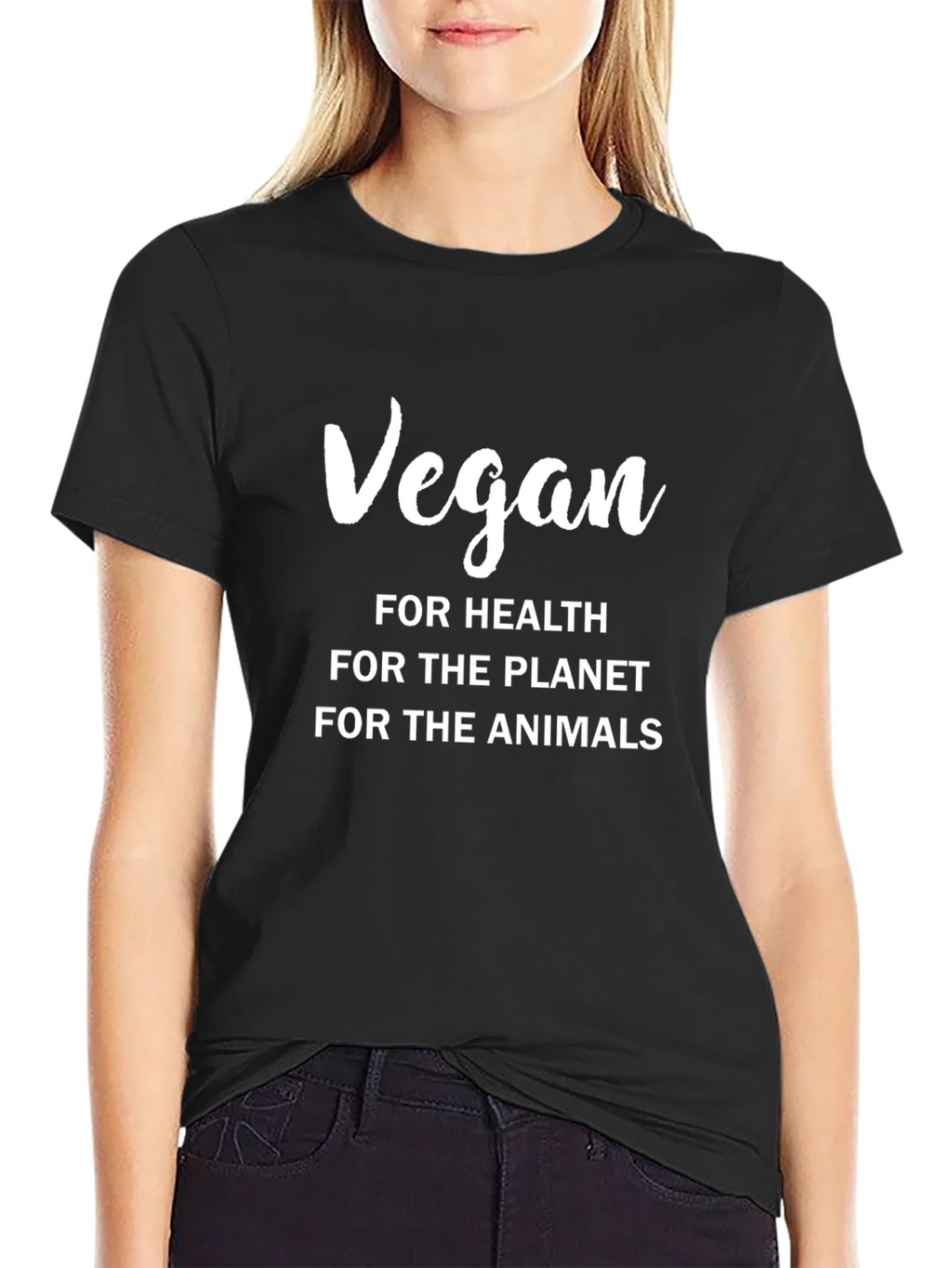Vegan T-Shirt - Health Planet Animals! product image 5