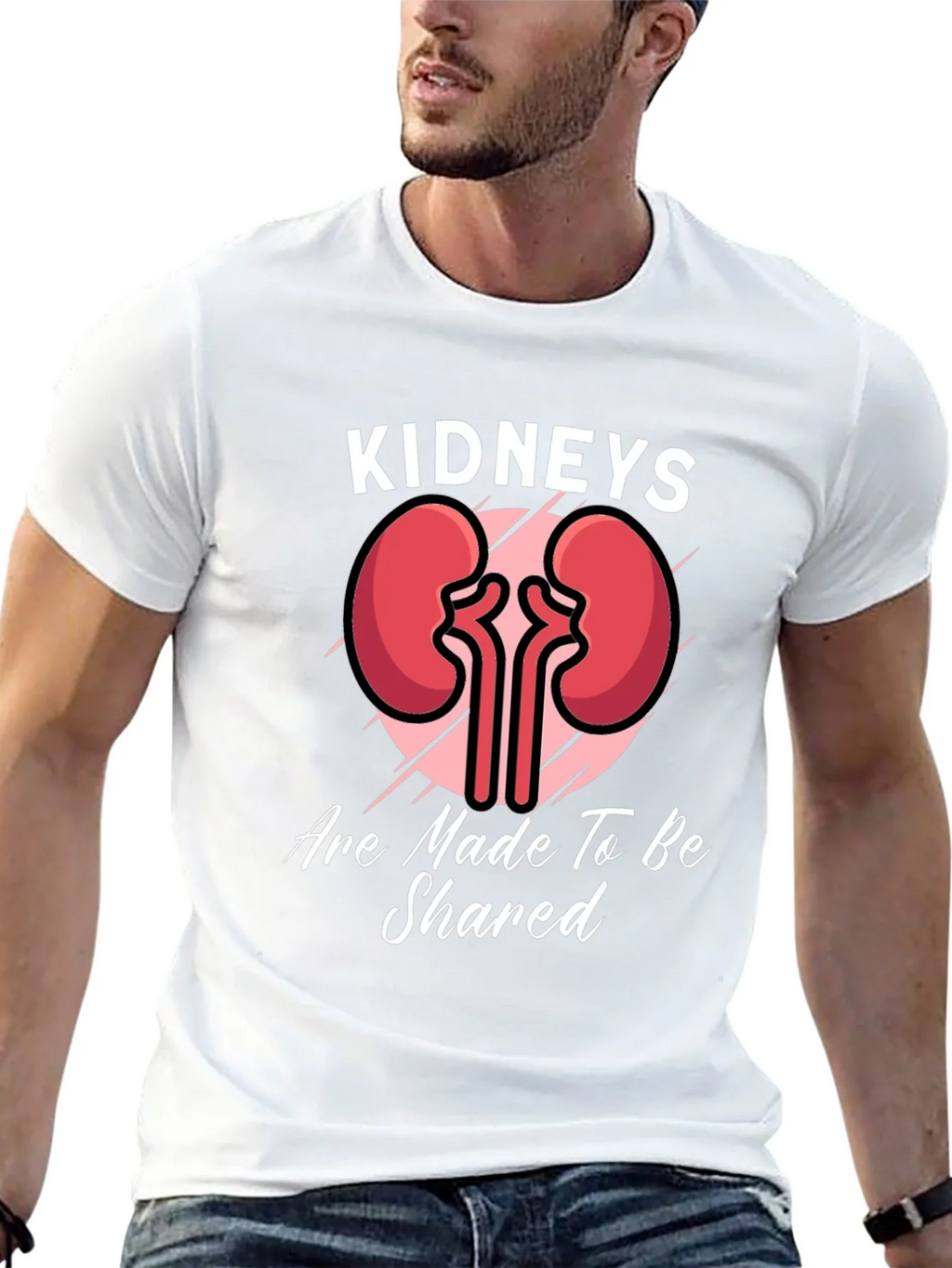 Kidneys are Made to be Shared T-Shirt product image 4