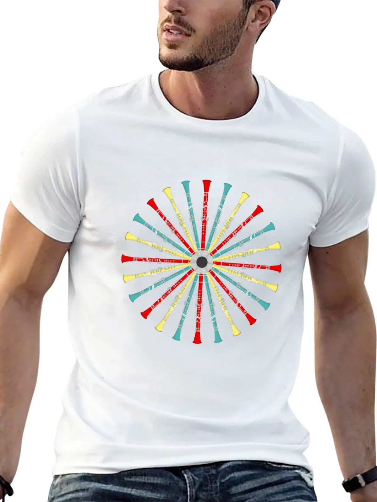 Clarinet Circle Graphic Tee - Band Shirt product image 4