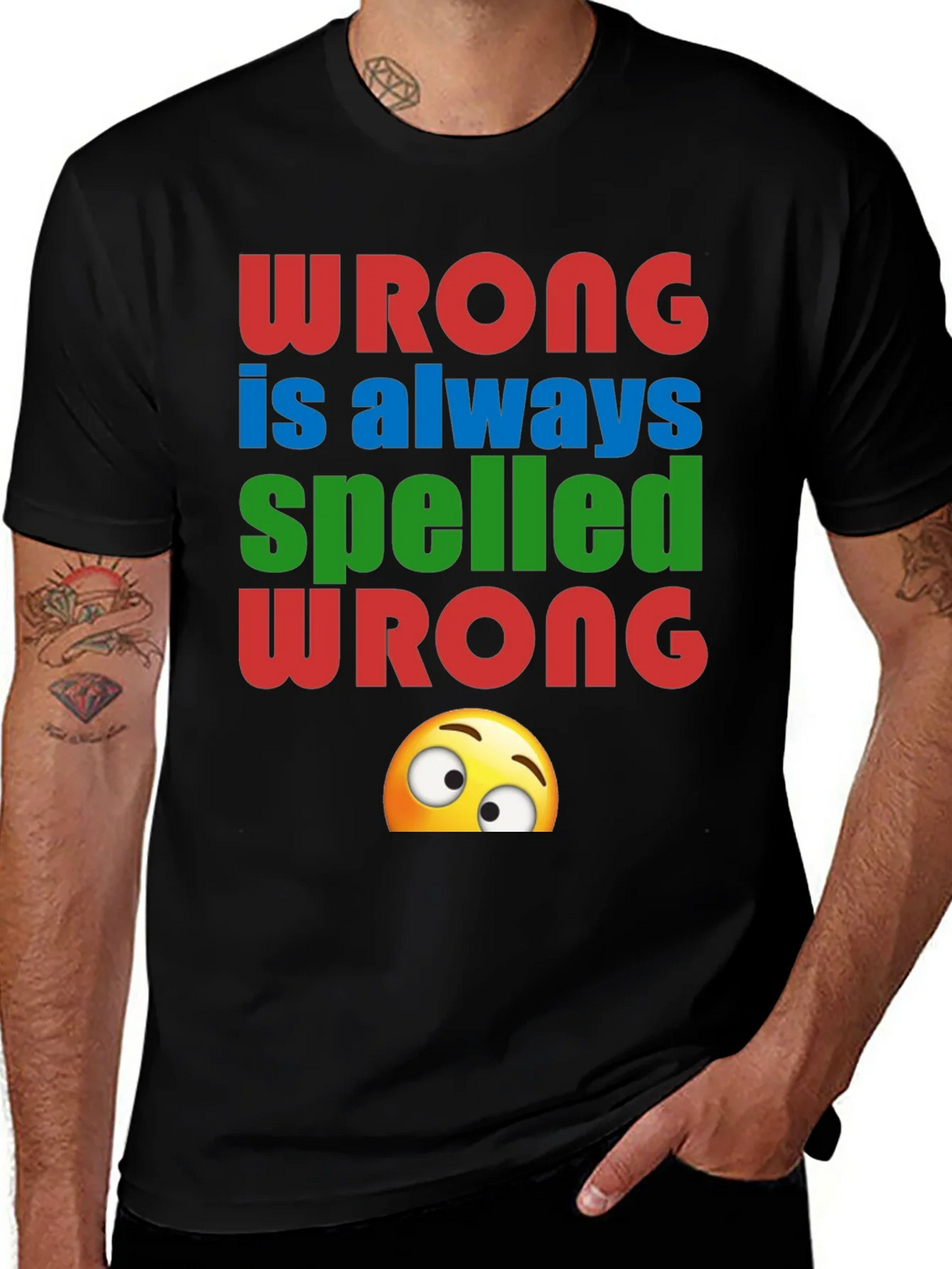 Wrong Spelled Humor Graphic Tee product image 1