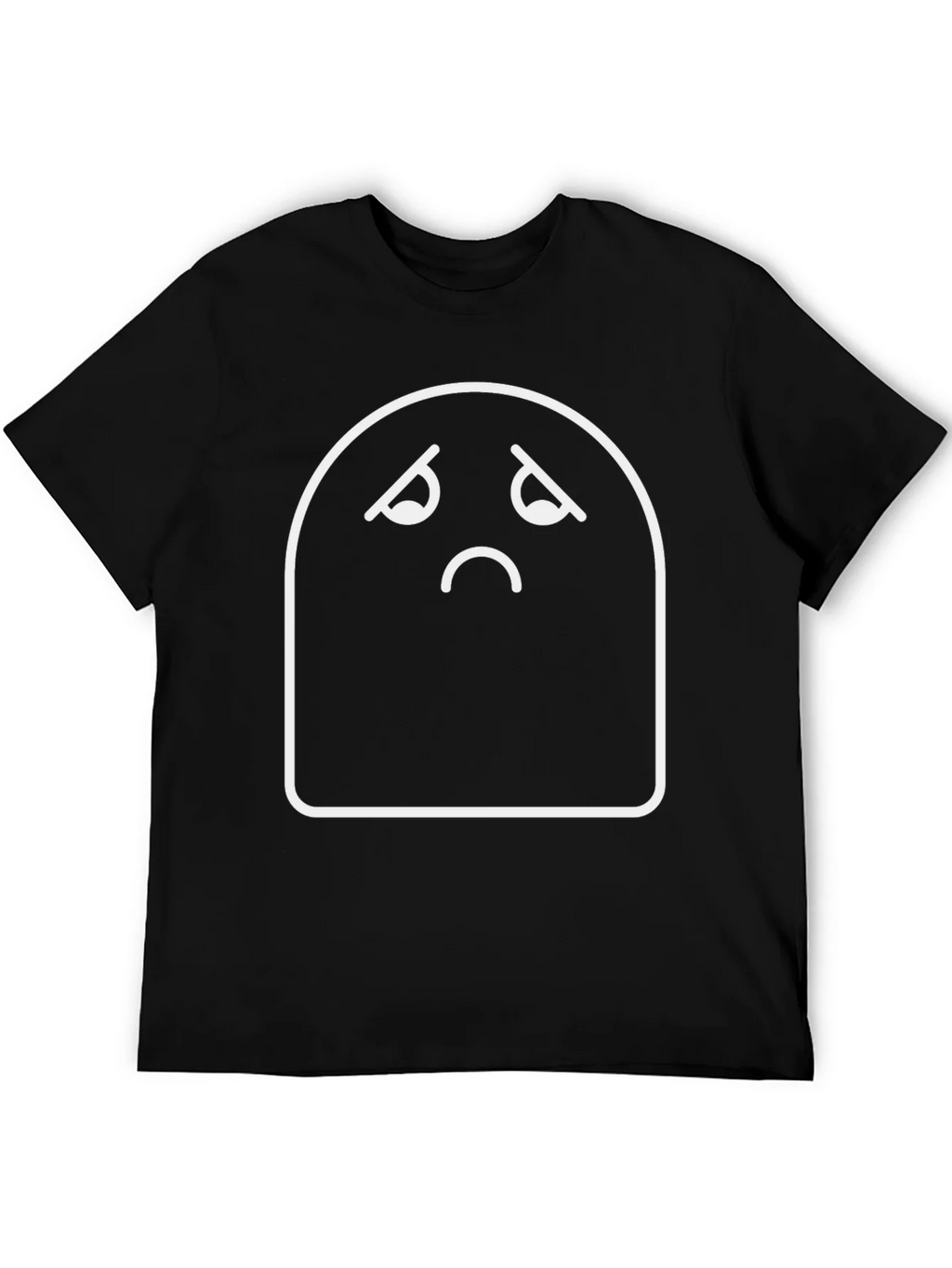 Sad Mood Graphic Tee - Comfort Black T-Shirt product image 8