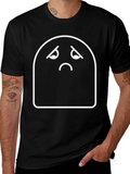 Sad Mood Graphic Tee - Comfort Black T-Shirt product image 1