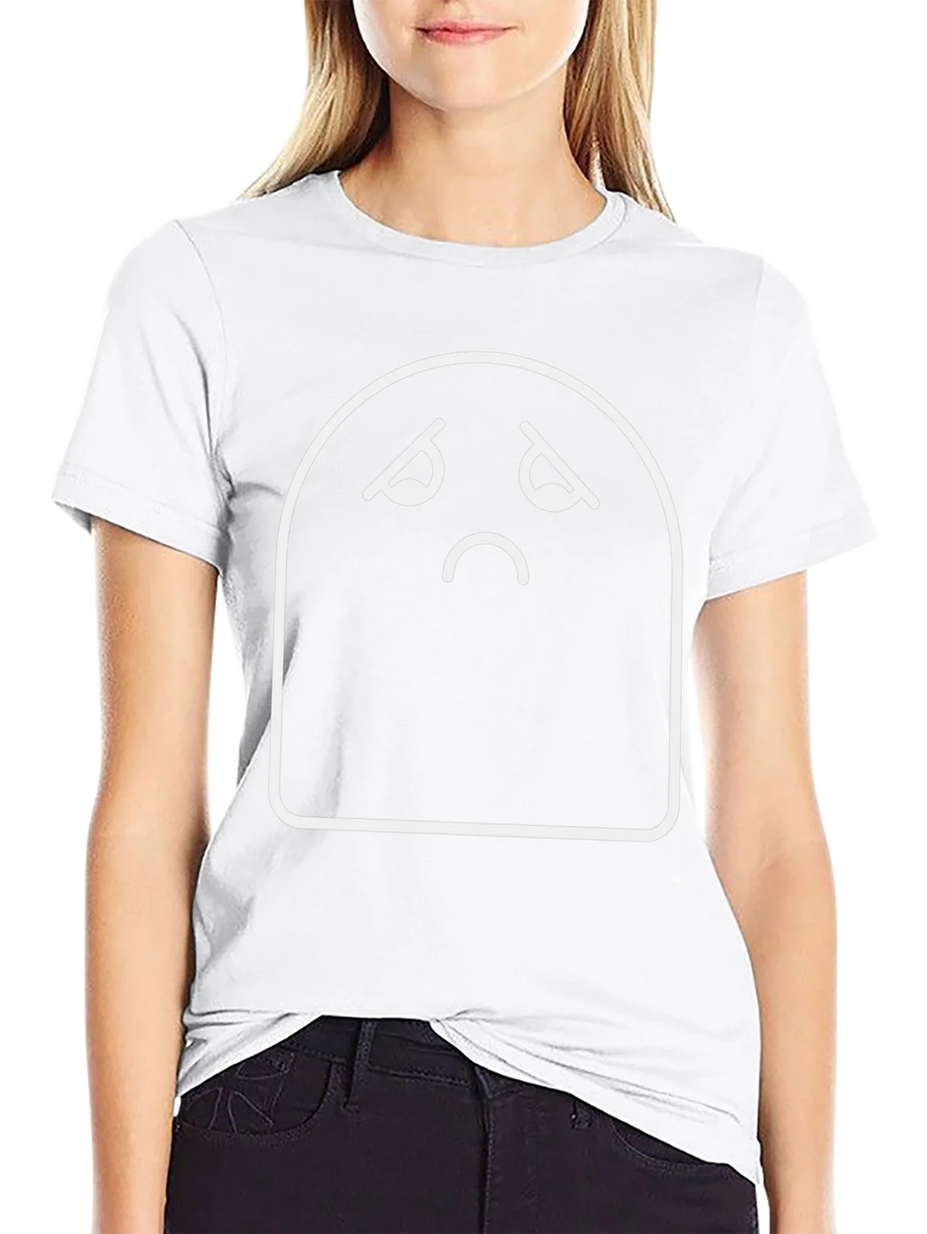 Sad Mood Graphic Tee - Comfort Black T-Shirt product image 11