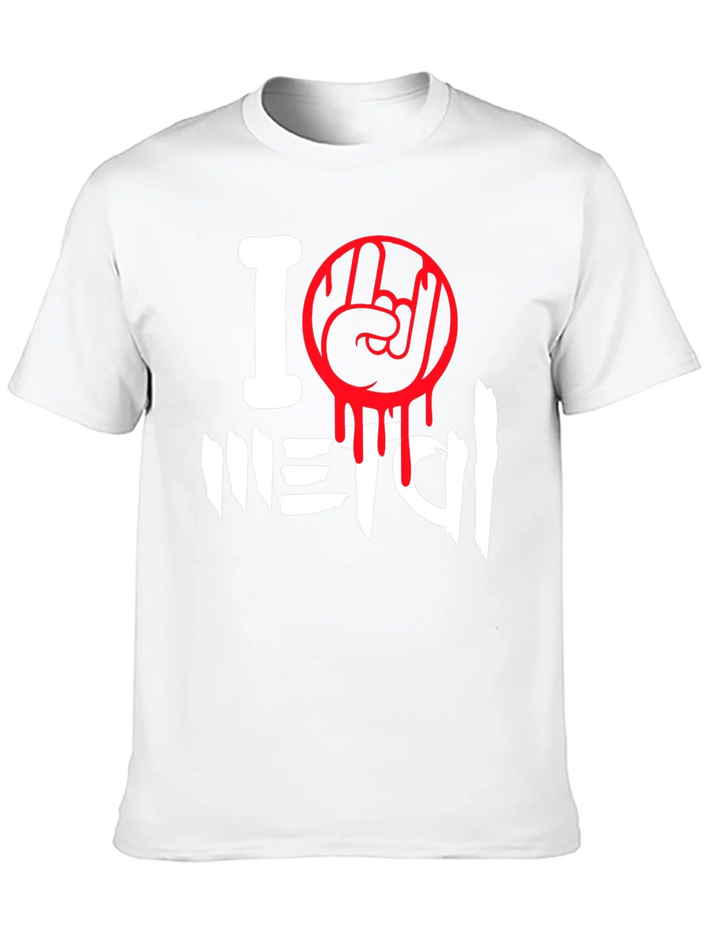 I Love Metal Graphic T-Shirt product image 12
