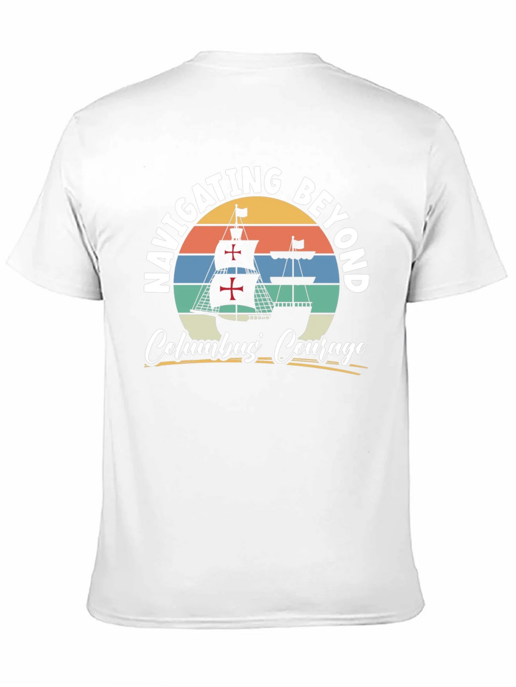 Navigating Beyond Columbus Courage Graphic Tee product image 2