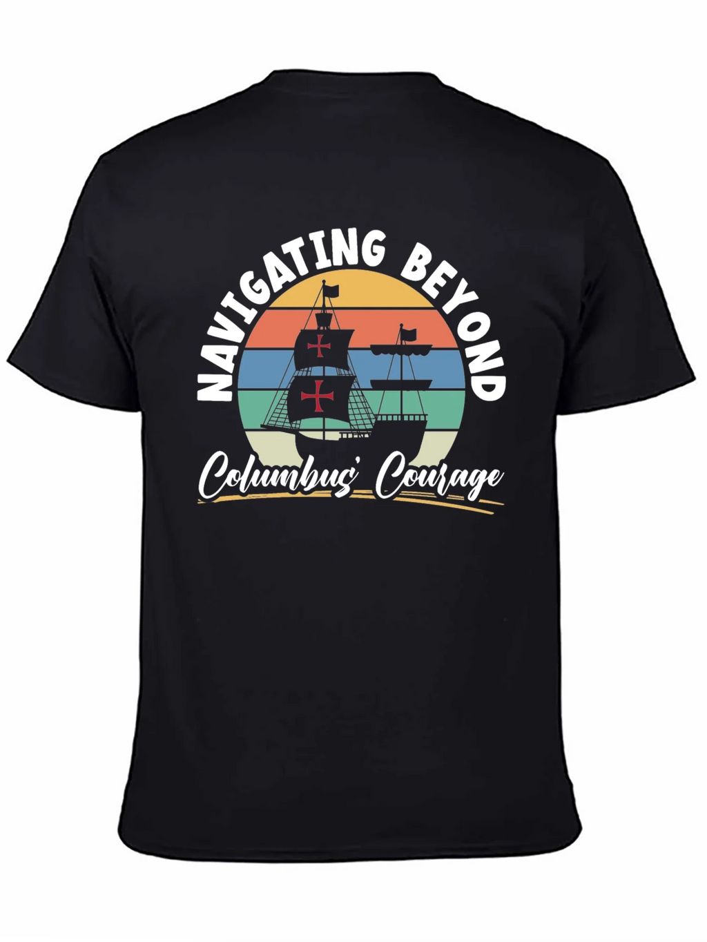 Navigating Beyond Columbus Courage Graphic Tee product image 7