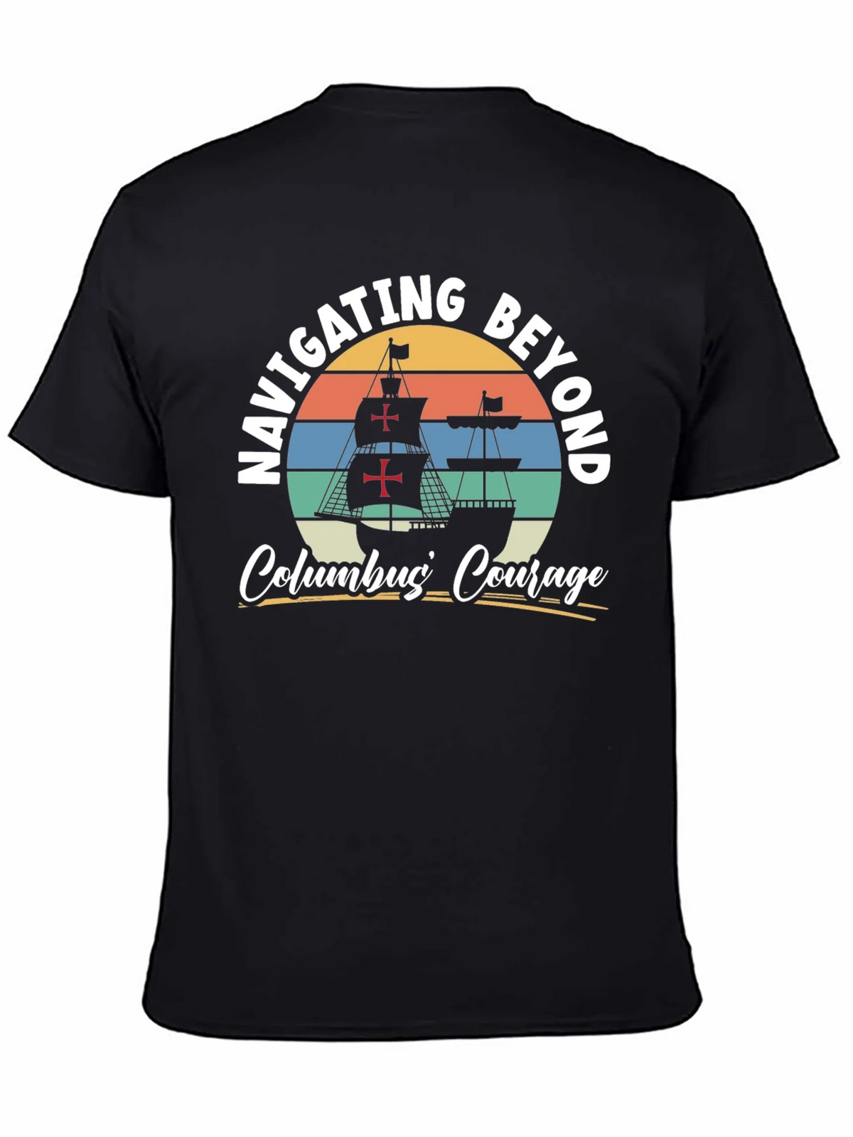 Navigating Beyond Columbus Courage Graphic Tee product image 7