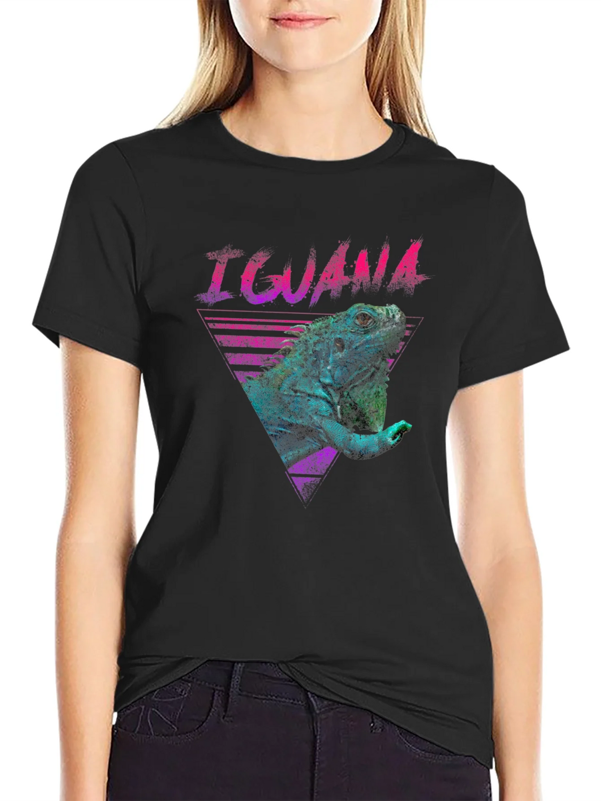 Iguana Retro T-Shirt - Vibrant Graphic Tee product image 5