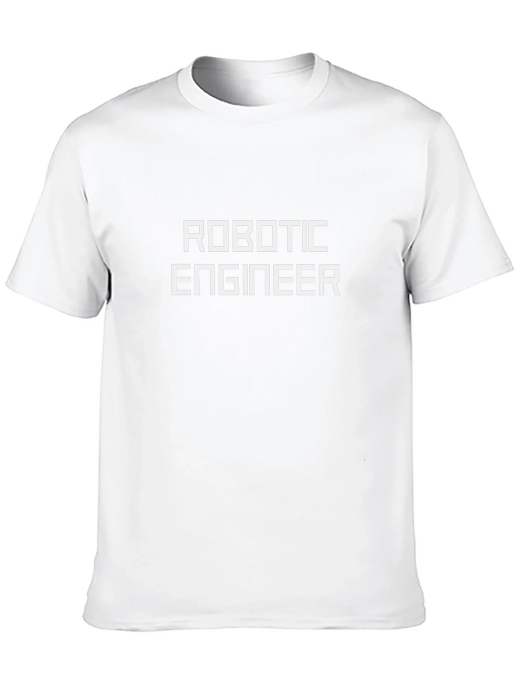 Robotic Engineer T-Shirt - Black Cotton Blend Tee product image 12