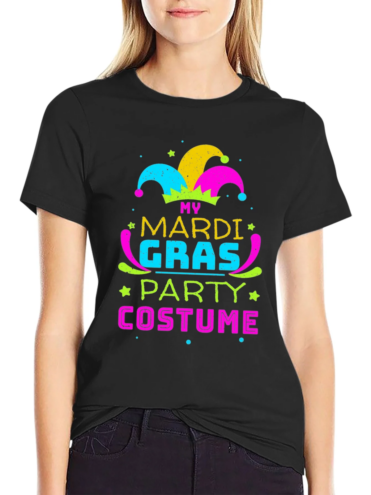 Mardi Gras Party Costume T-Shirt