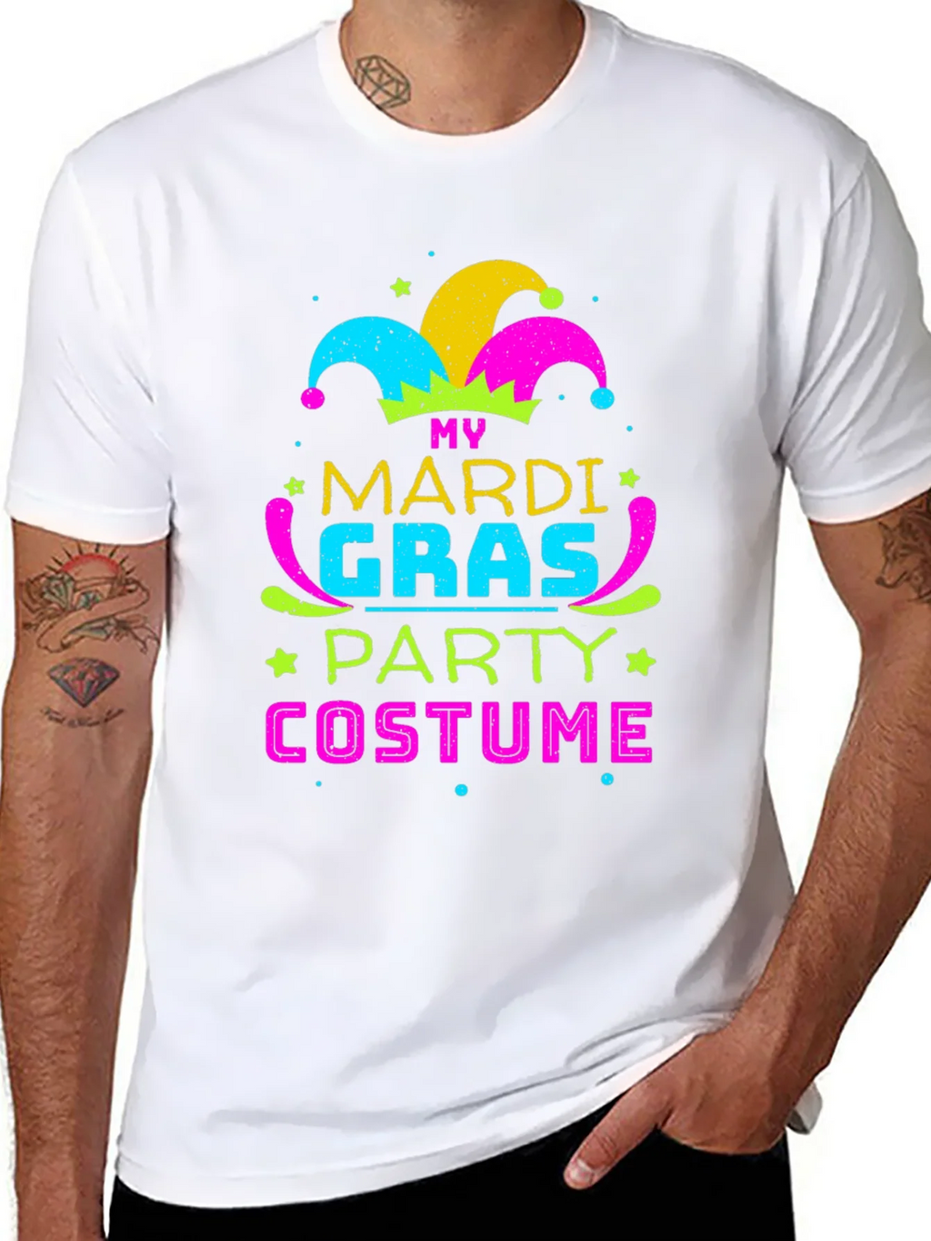 Mardi Gras Party Costume T-Shirt