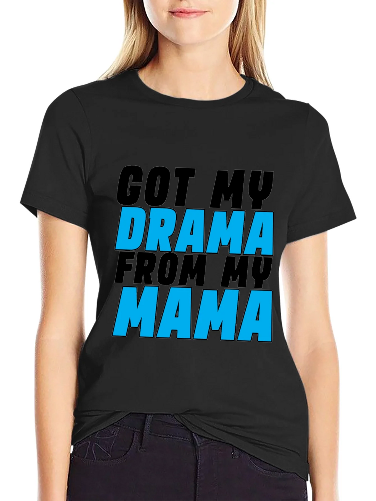 Drama Mama T-Shirt - Funny Sarcastic Womens Tee product image 5