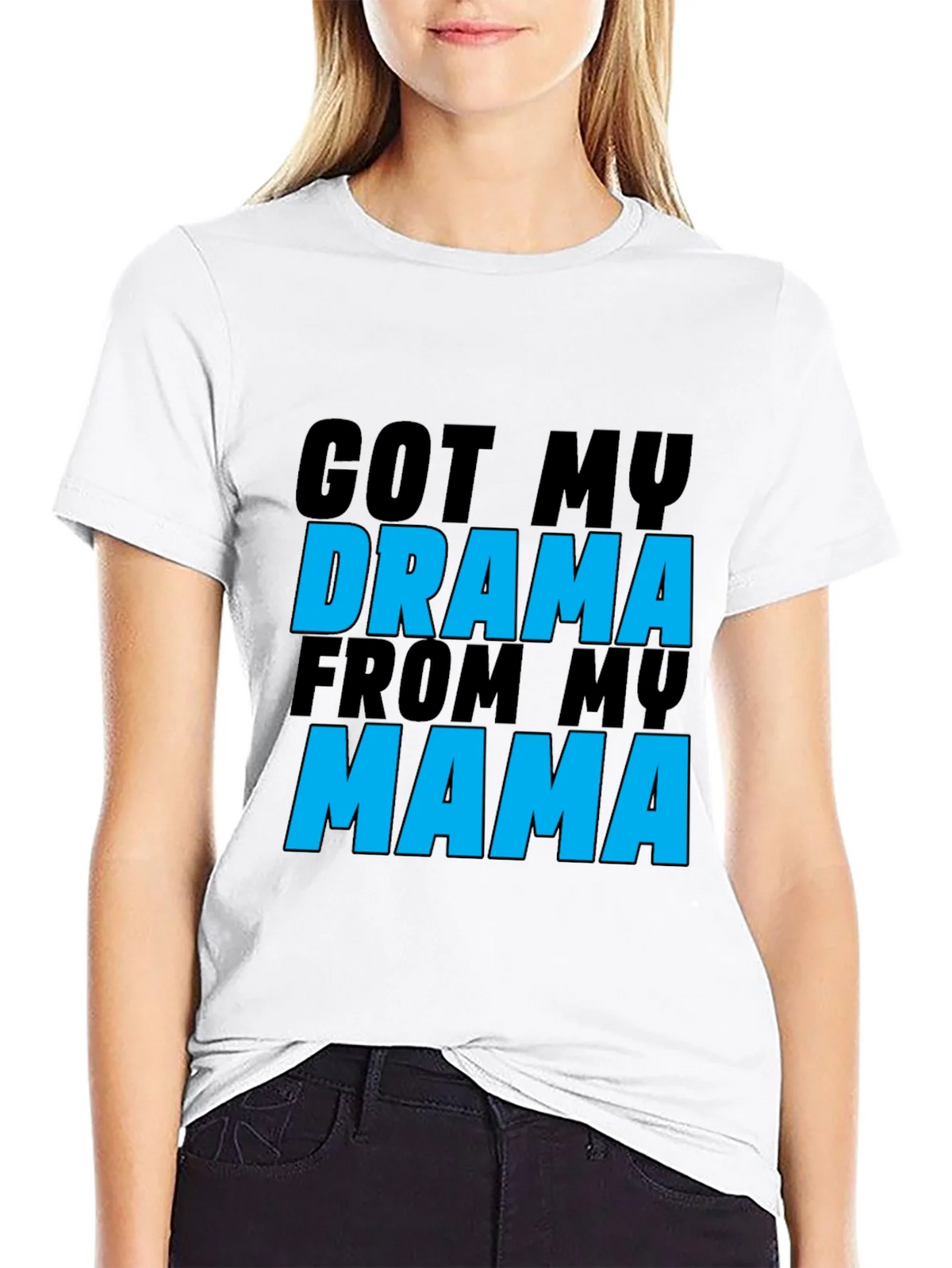Drama Mama T-Shirt - Funny Sarcastic Womens Tee product image 11