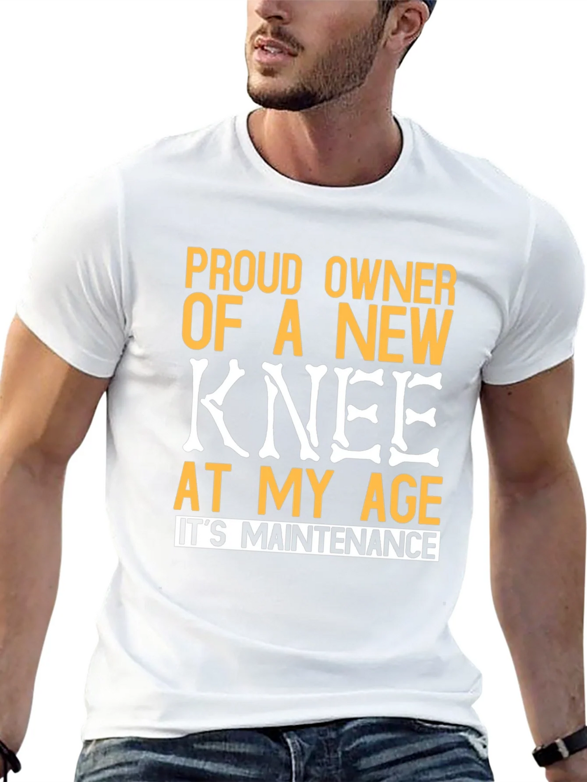 Proud New Knee Replacement T-Shirt product image 4