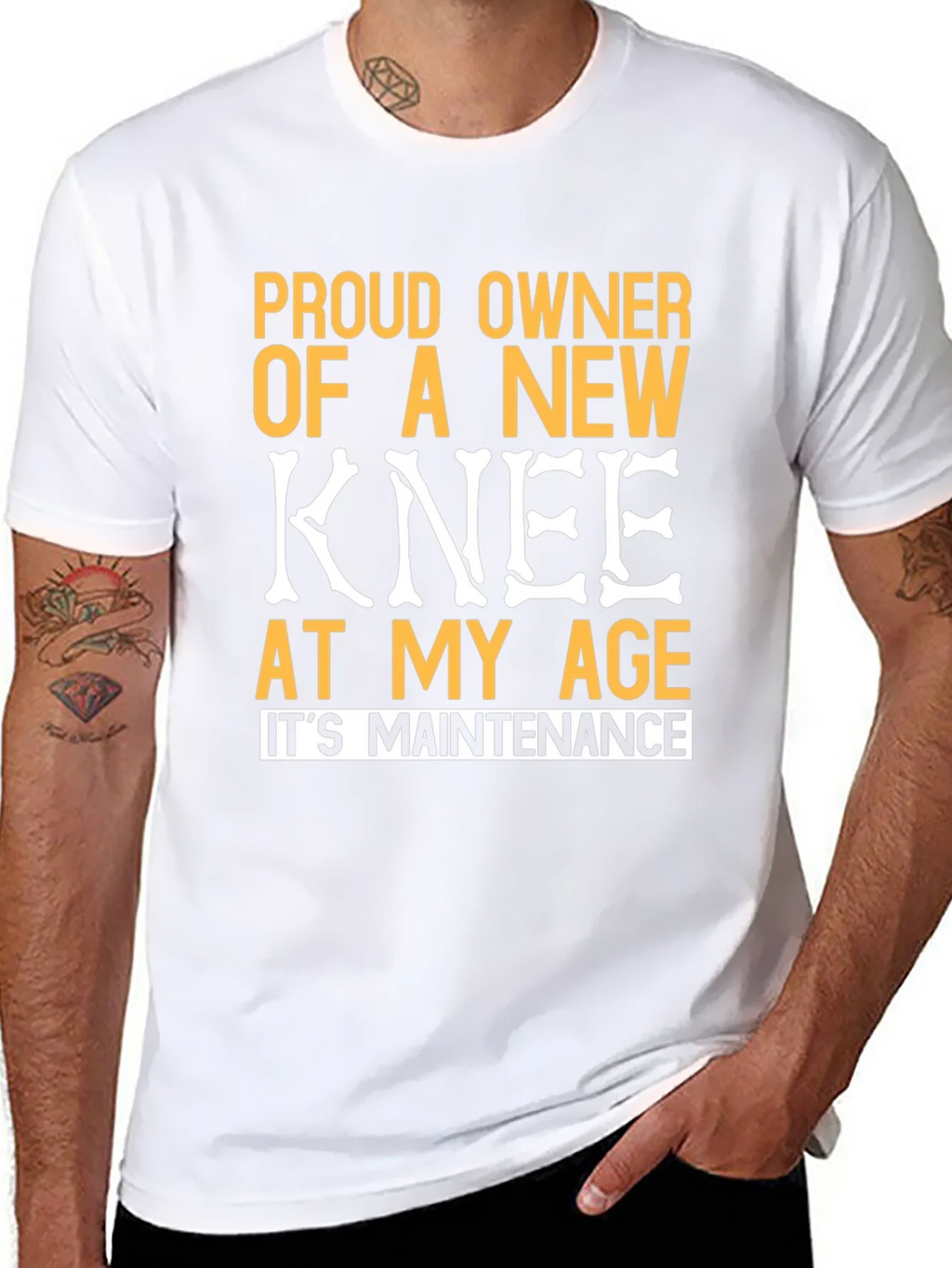 Proud New Knee Replacement T-Shirt product image 10
