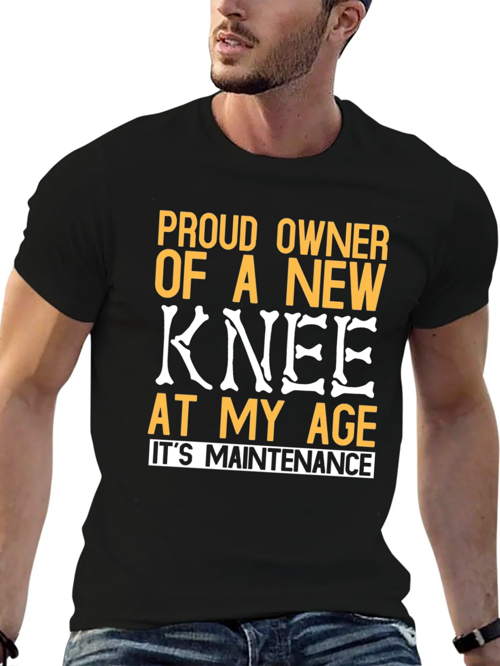Proud New Knee Replacement T-Shirt product image 9
